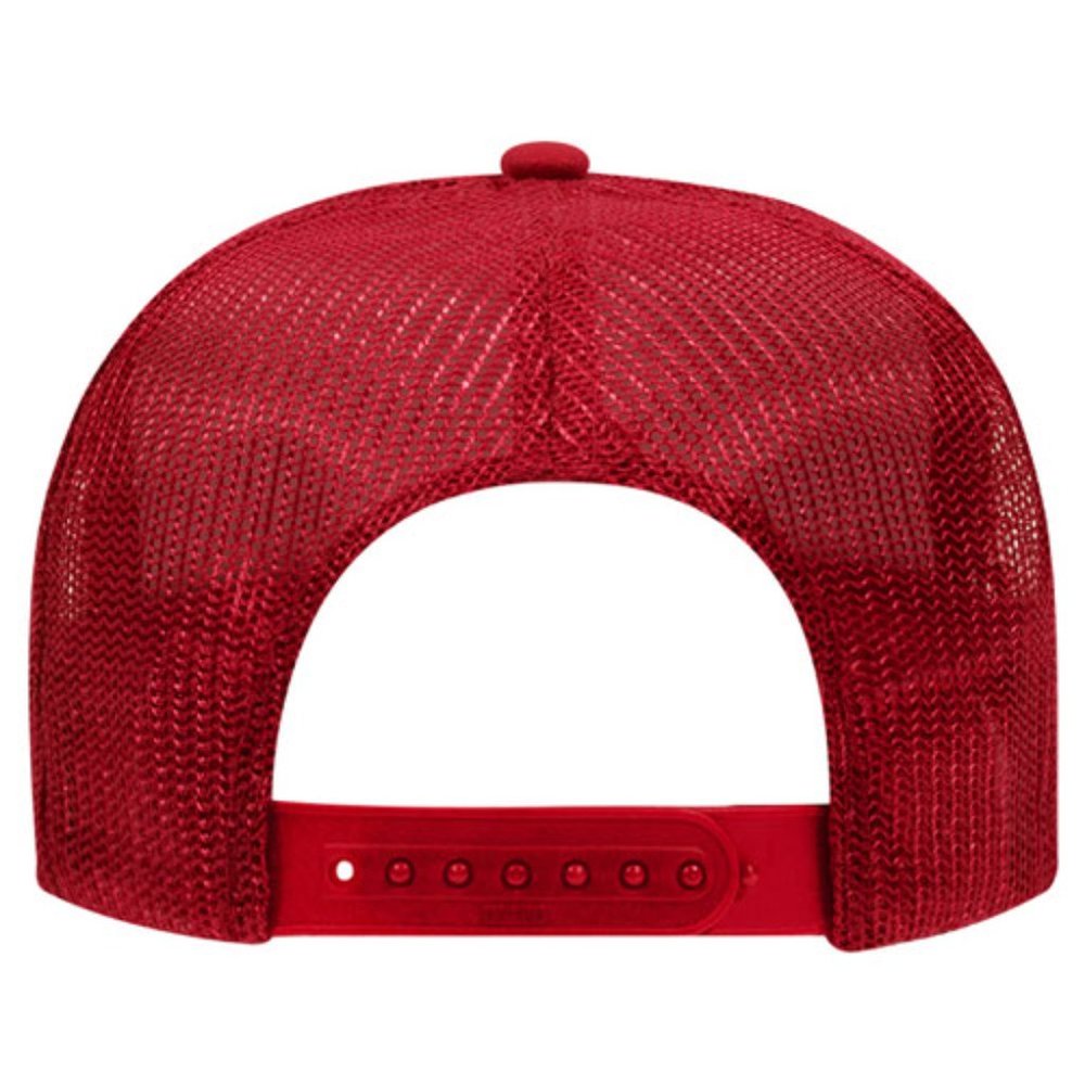 🆕Niner Gang Foam Trucker Hat Mesh Snapback Cap Red/White - Picture 2 of 2